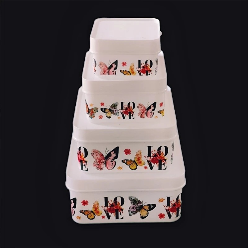 ظرف نگهدارنده فریزری  مجموعه 4 عددی