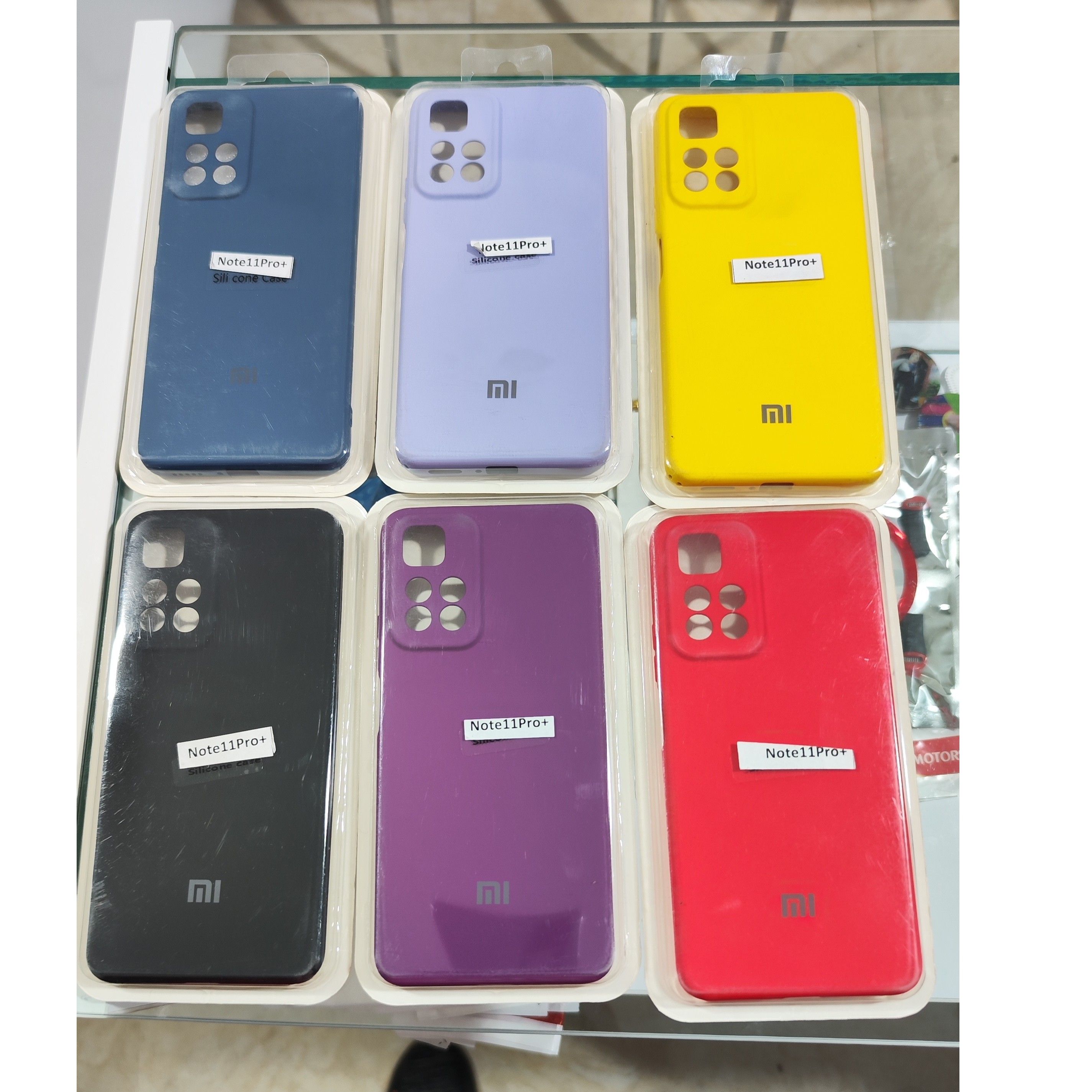 قاب سیلیکونی Note 11pro plus