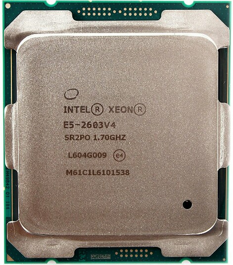 سی پی یو اینتل مدل زئون ای5 2603 وی 4