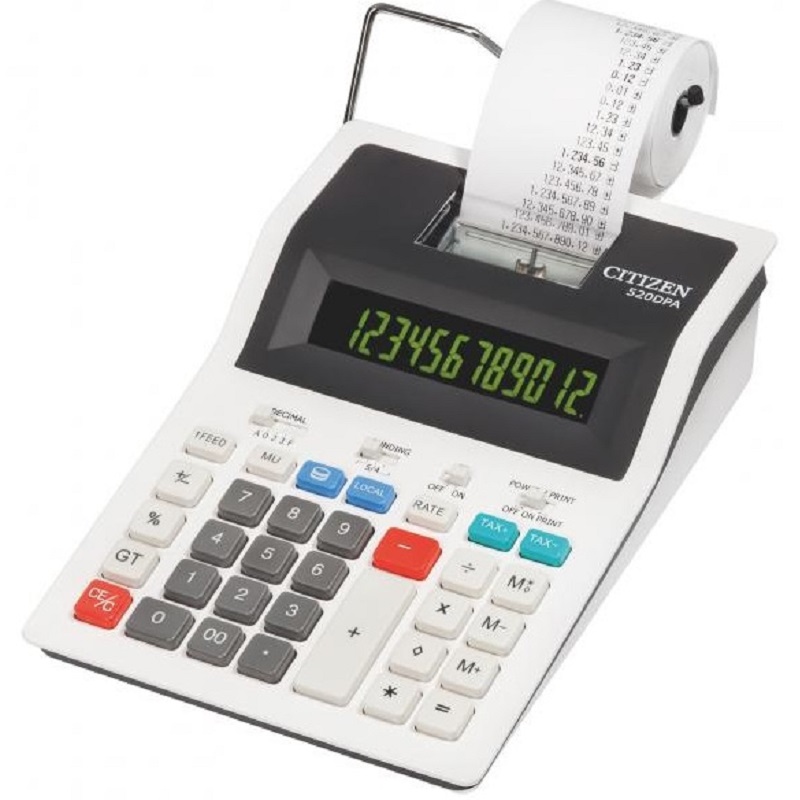 ماشین حساب سیتیزن مدل 520DPA