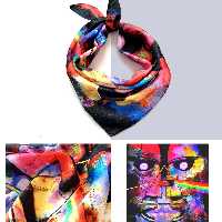 دستمال سر طرح 005