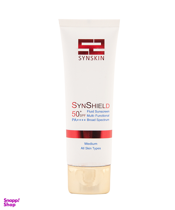 کرم ضدآفتاب مدیوم SPF50 ساین اسکین وزن 50 گرم