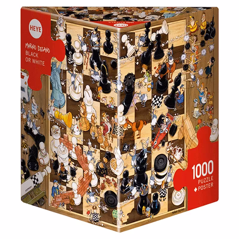 پازل 1000 تکه heye مدل Black or White

