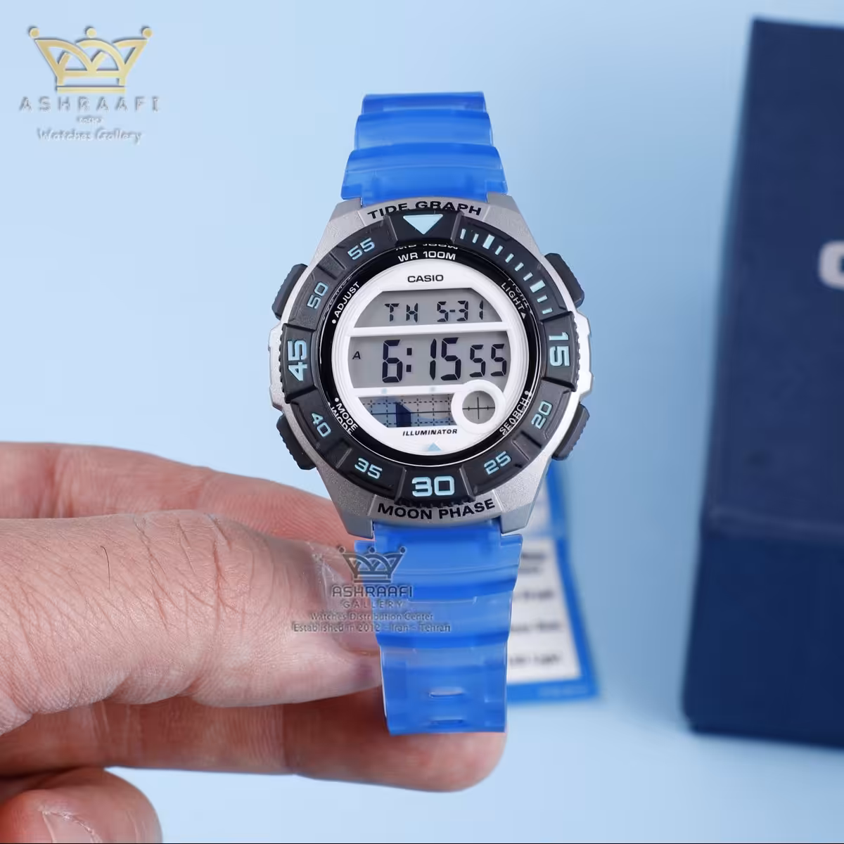 ساعت کاسیو اورجینال Casio LWS-1100H-2AVDF