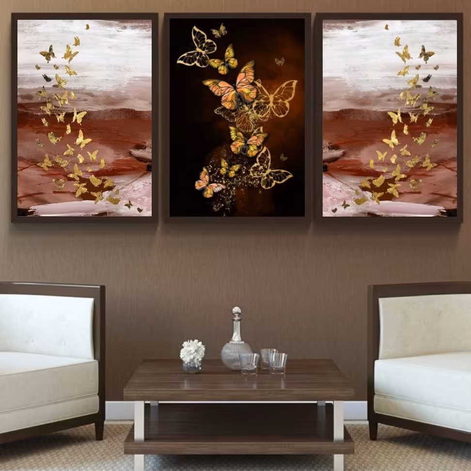 تابلو دکوراتیو 3تیکه کد 0195