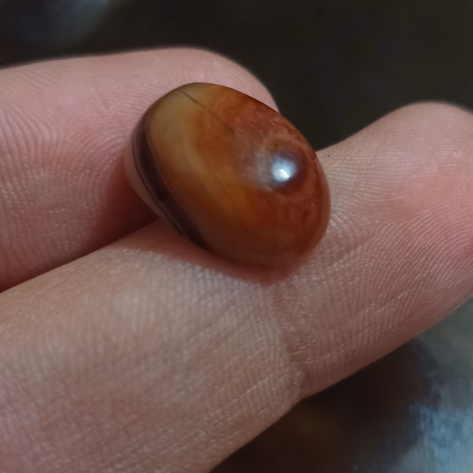 سنگ عقیق باباقوری چهار پوسته