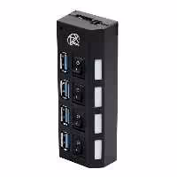 هاب 4 پورت USB3.0 کلید دار مدل X4Tech X401X4Tech X401 4Port USB3.0 Hub