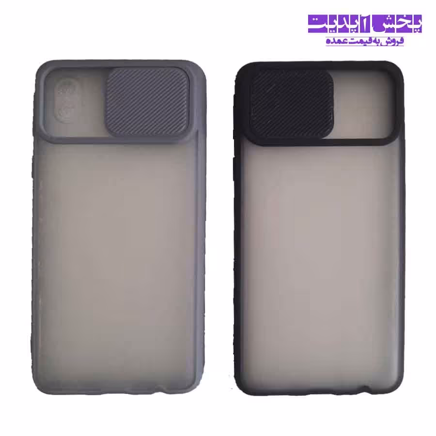 کاور پشت مات محافظ لنزدار کشویی گوشی سامسونگ مدل A01 core