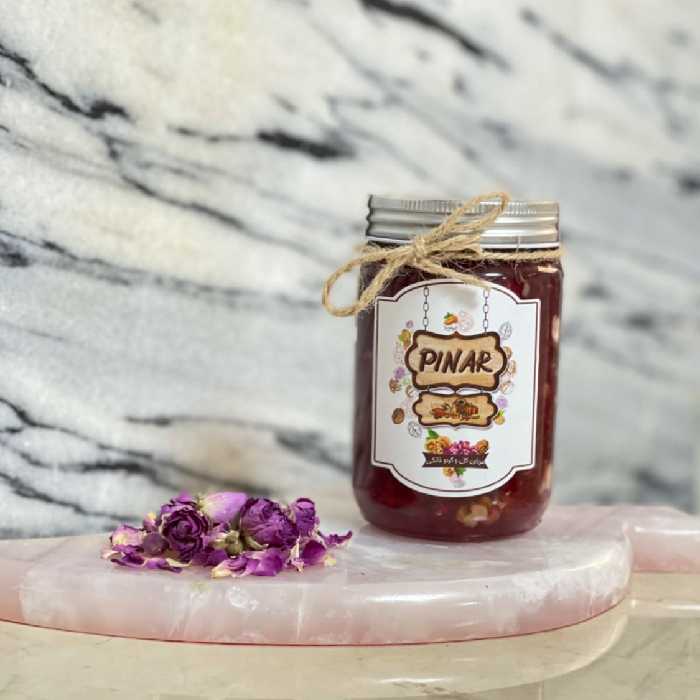 مربای گل و گردو 600 گرمی پینار 