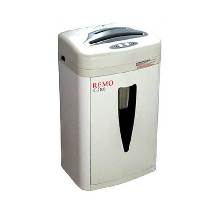 کاغذ خردکن رمو مدل c-2100
