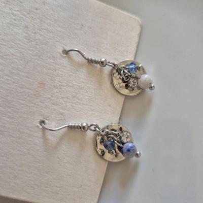 گوشواره آویز نقره ای