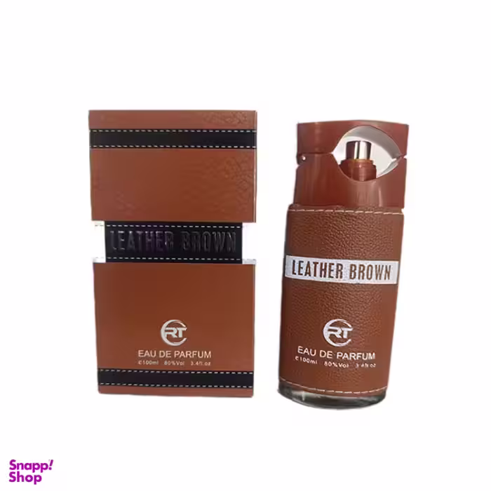 ادوپرفیوم مردانه آر تی مدل Leather Brown