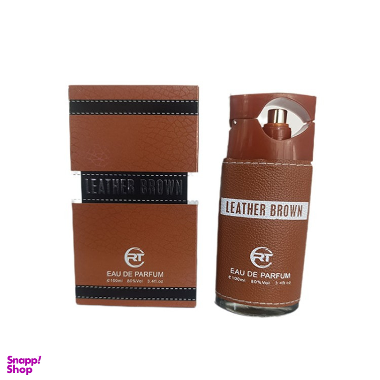 ادوپرفیوم مردانه آر تی مدل Leather Brown