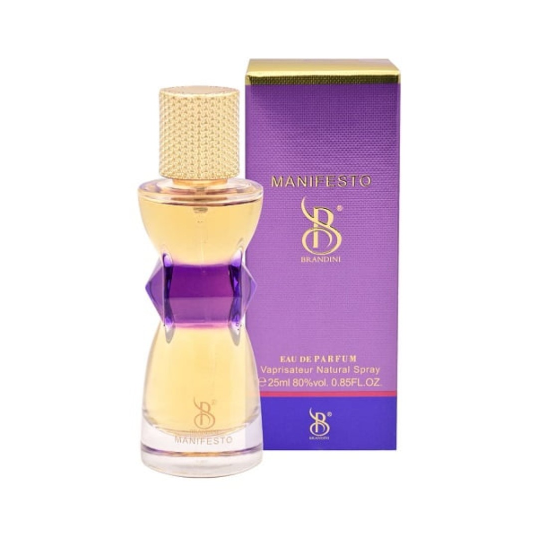 عطر زنانه برندینی (Brandini) مدل منیفستو (Manifesto) حجم 25 میل