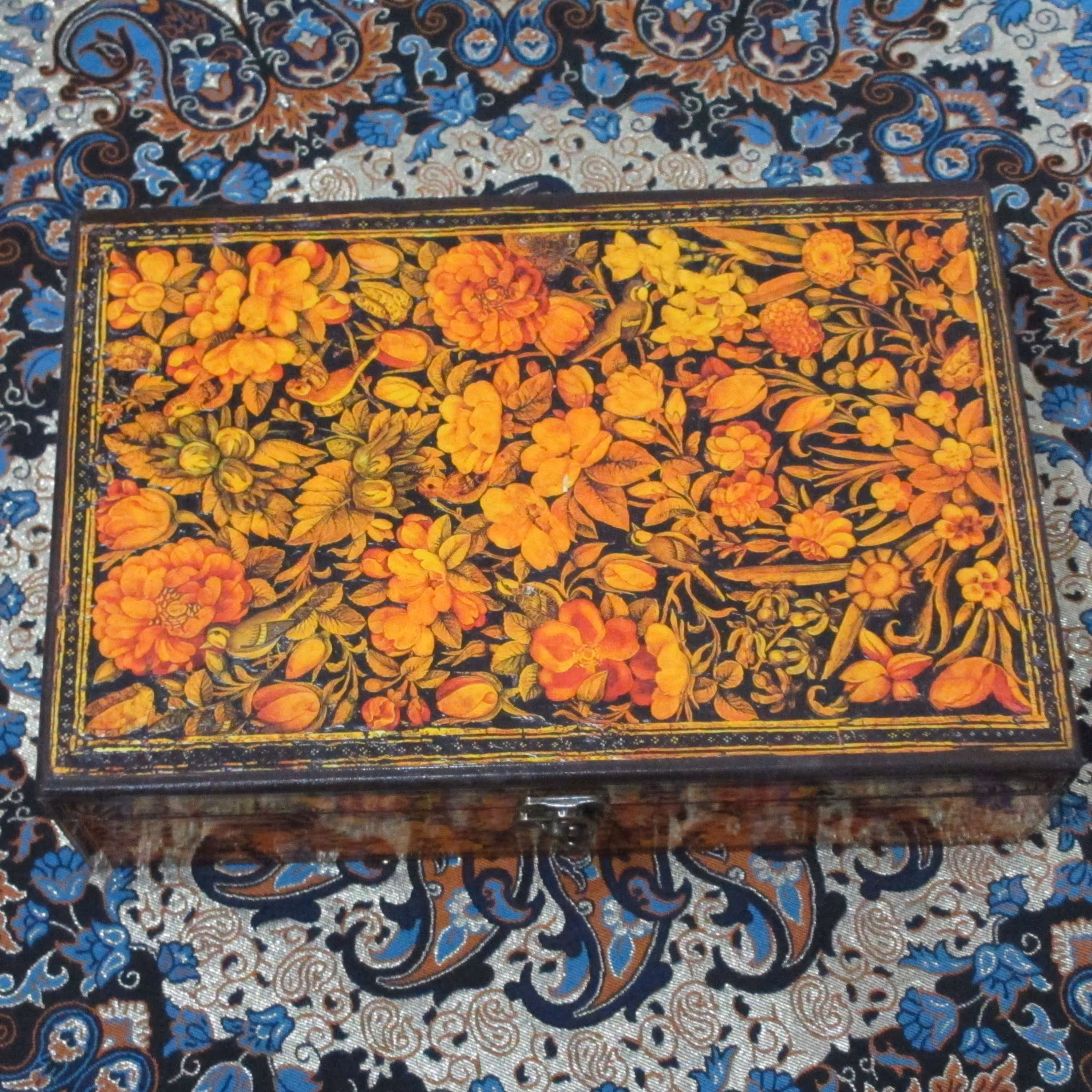 جعبه دمنوش سنتی ضد آب مستطیلی 20 در 30 طرح 5