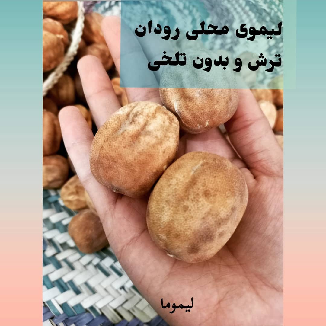 لیموعمانی زرد ومحلی رودان(500 گرمی)درشت وخوش عطرارسال رایگان لیموما لیموخشک