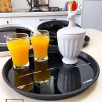 سینی گرد طرح سنگ رایکا ارسال رایگان