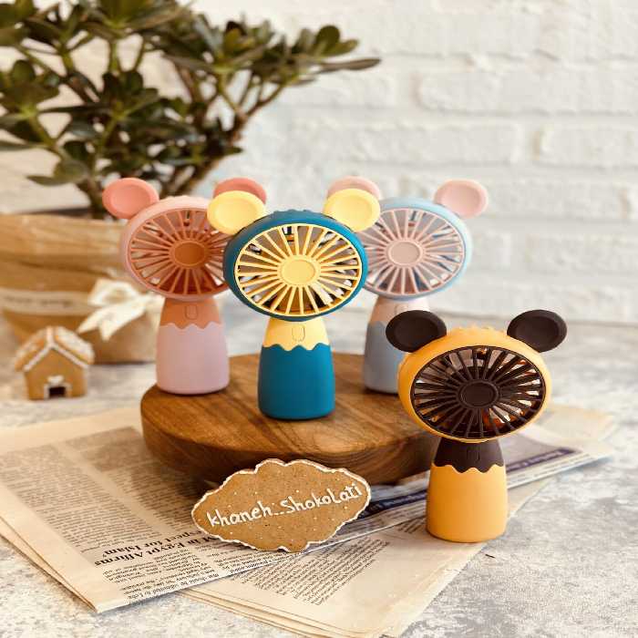 پنکه شارژی گوش دار کد00291