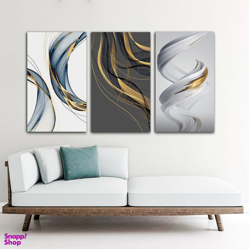 تابلو شاسی بکلیت طرح کلاسیک و فانتزی مدل SH-632 مجموعه 3 عددی