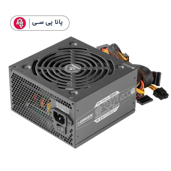 منبع تغذیه گرین مدل Green GP300A-ECO Rev3.1