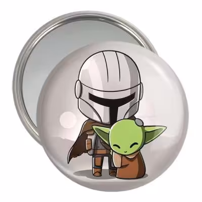 آینه جیبی خندالو مدل جنگ ستارگان Star Wars کد 10277