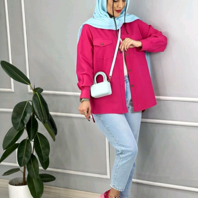 مانتو اسپرت زنانه داکرون مدل 1823