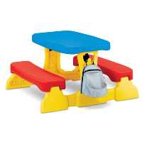 میز و نیمکت پیک نیک چهار نفره مامزنینی