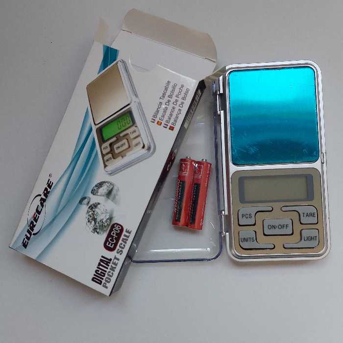 ترازوی دیجیتال جیبی 200گرمی مارک eurecare مدل Ecp06