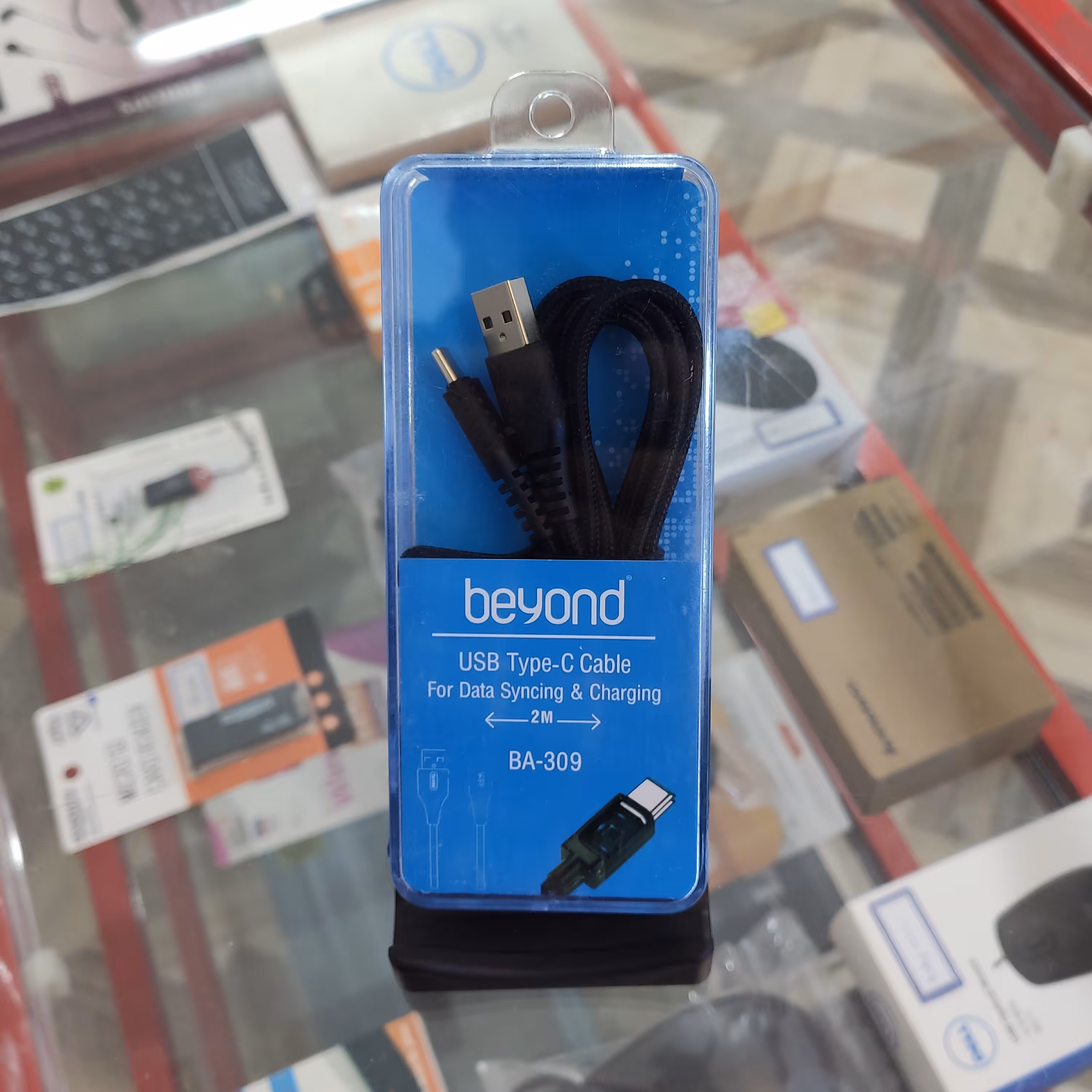 
کابل تایپ سی فست شارژ  برند BEYOND  مدل BA309  طول 2 متر  18 ماه گارانتی
