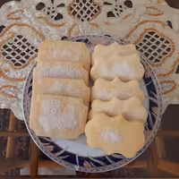 کوکی کره ای  شکری به وزن خالص 500گرم تهیه شده توسط بنده صاحب غرفه خانه شیرینی 