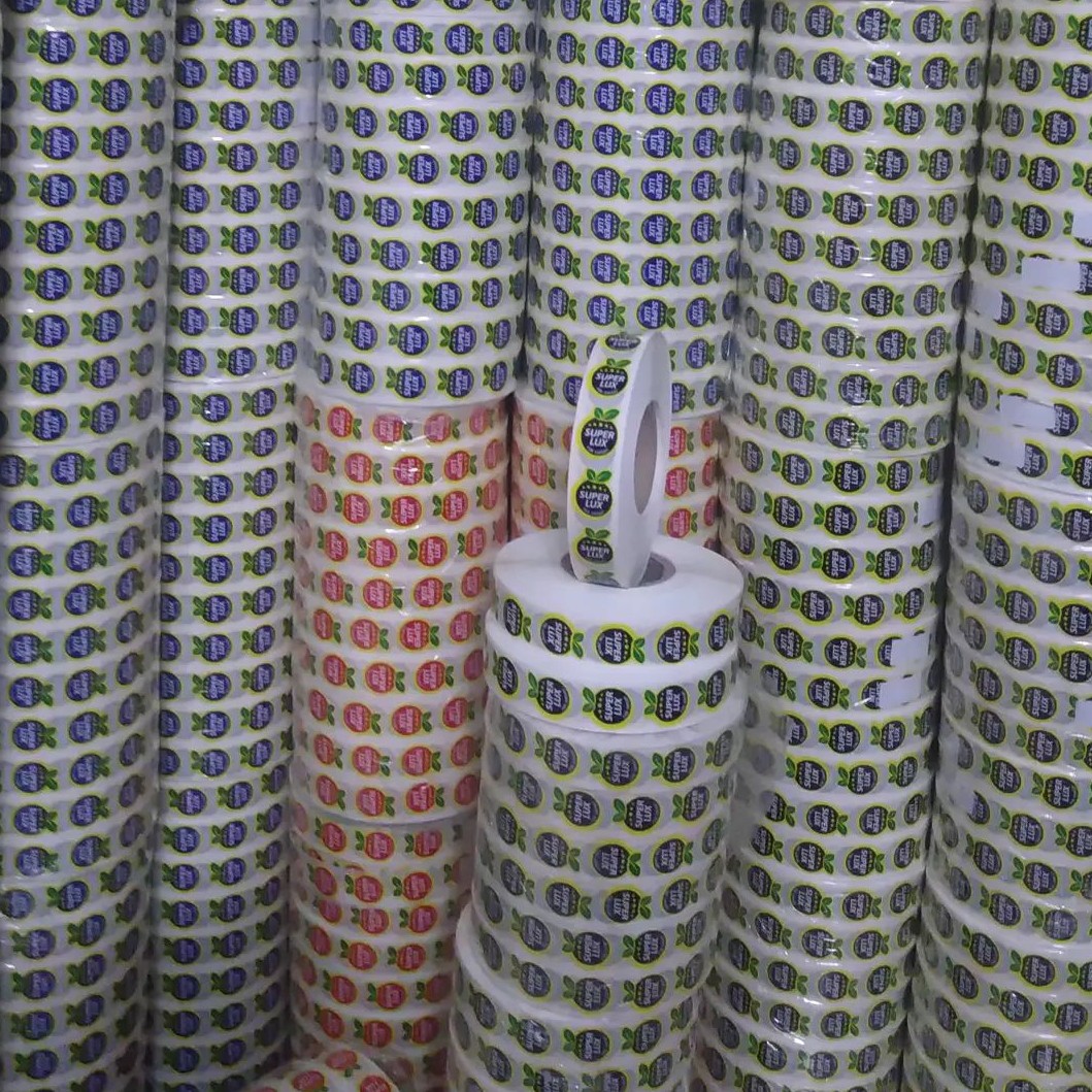 لیبل میوه طرح سوپر لوکس عمده کارتن 36 رول