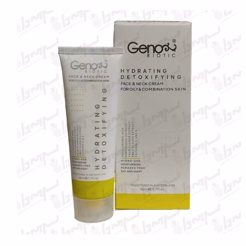 آبرسان ژنوبایوتیک مخصوص پوست چرب و مختلط انقضا 1405