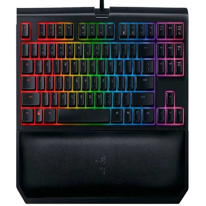 کيبورد مکانيکي مخصوص بازي ريزر مدل بلک ویدو کروما وی 2 تورنمنت ادیشن Orange Switch