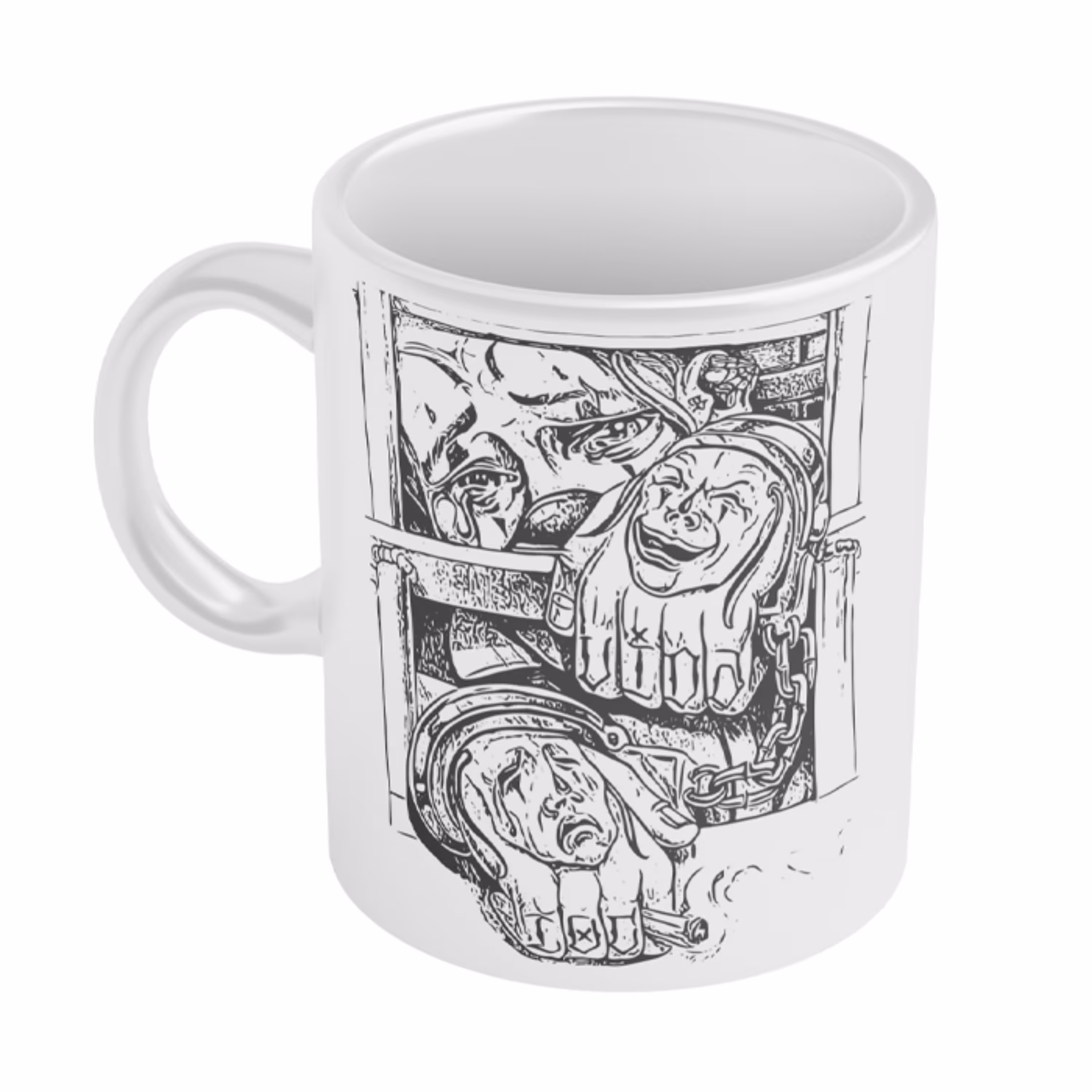 ماگ طرح sad joker