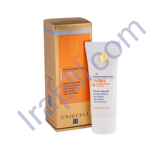 کرم ضد آفتاب یوویسل پوست خشک SPF 50 آنژسل 40 میلی لیتر