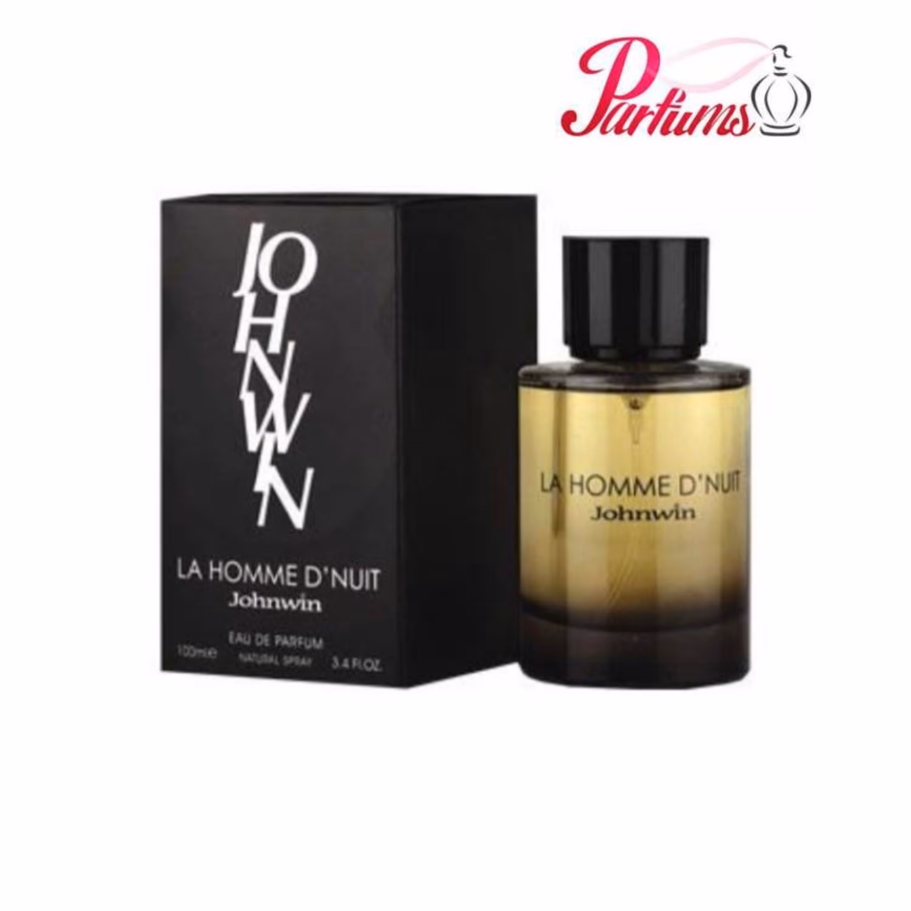 ادکلن اماراتی جانوین لا هوم LA HOMME DNUIT Johnwin (رایحه لانویت لانویت د لهوم)