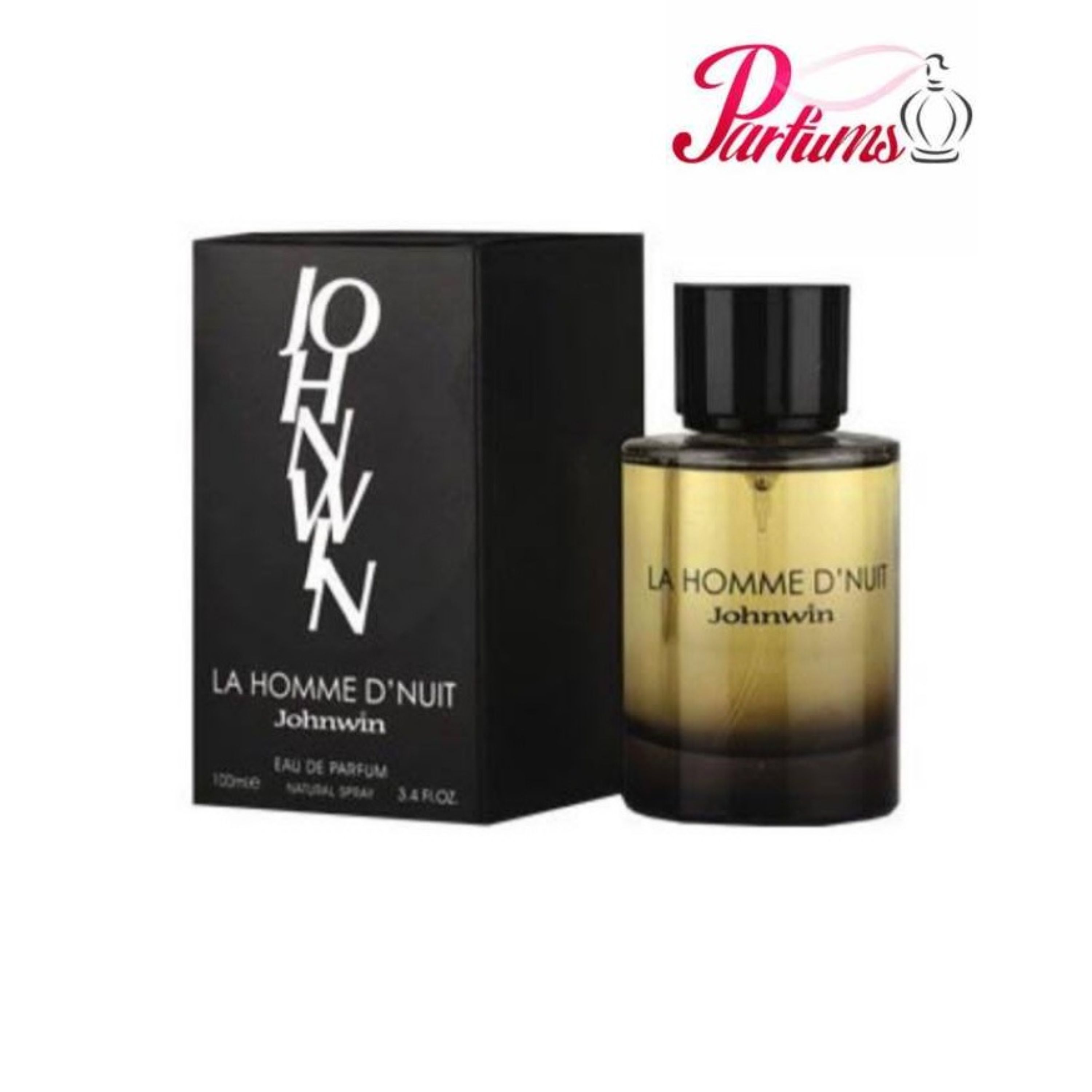 ادکلن اماراتی جانوین لا هوم LA HOMME DNUIT Johnwin (رایحه لانویت لانویت د لهوم)