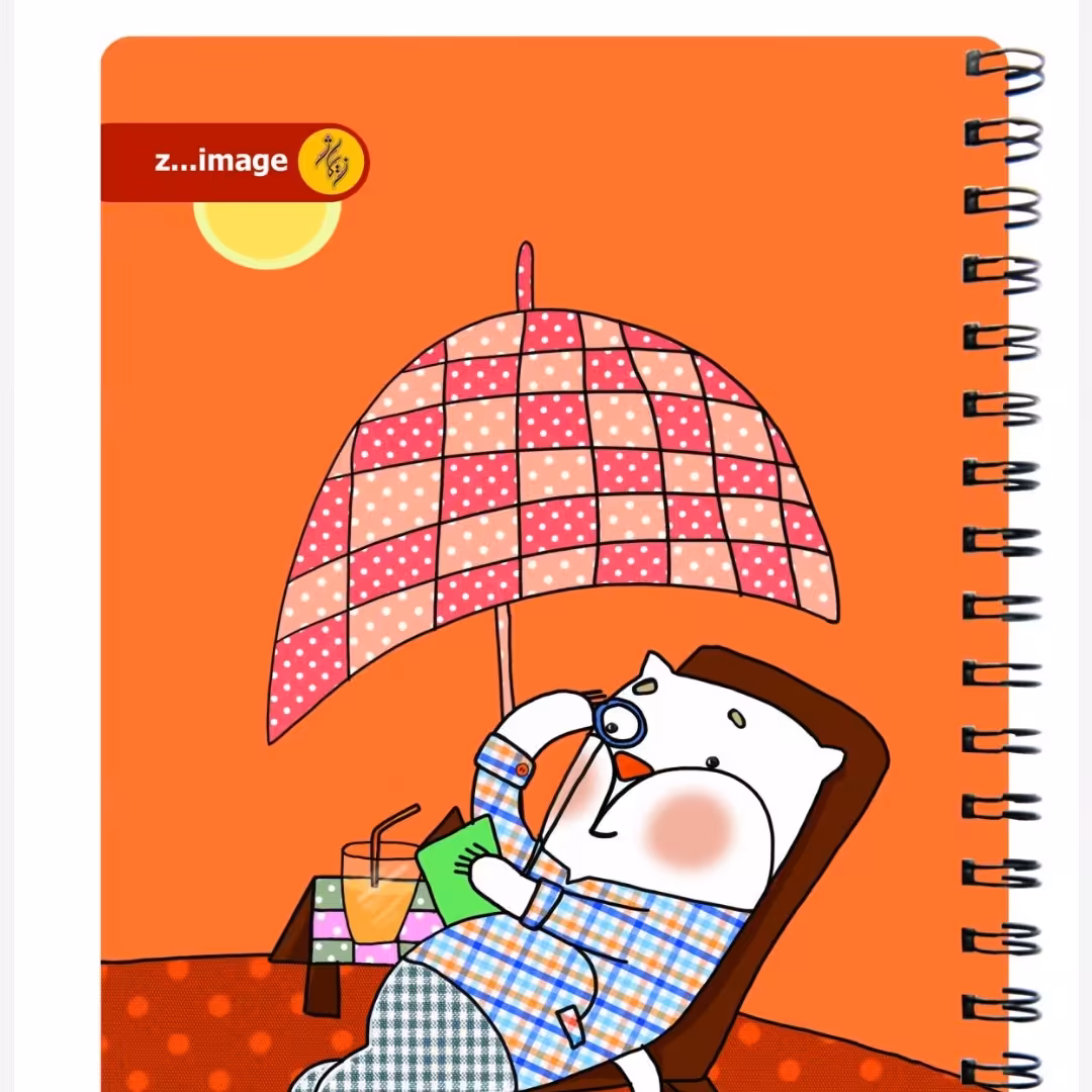 دفتر 50برگ زیماژ کد 13118

