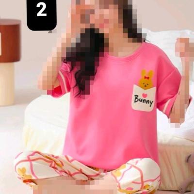 ست راحتی زنانه وارداتی نخ پنبه کیفیت و تن خور عالی