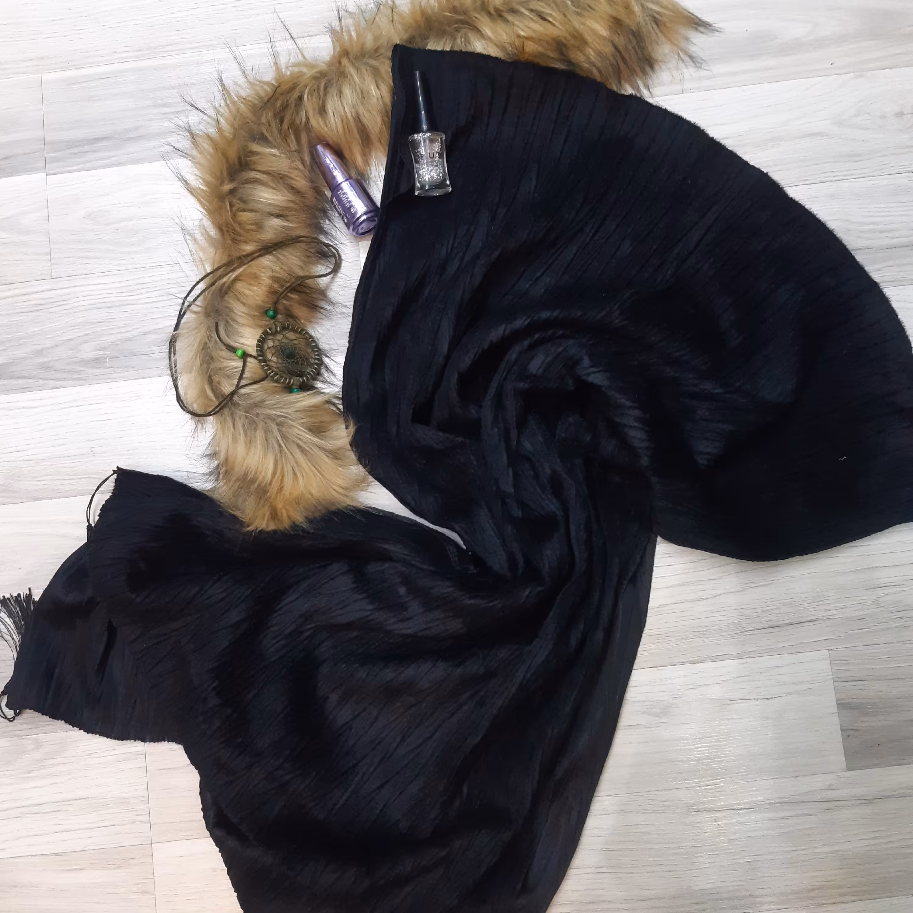 شال موهر مشکی 