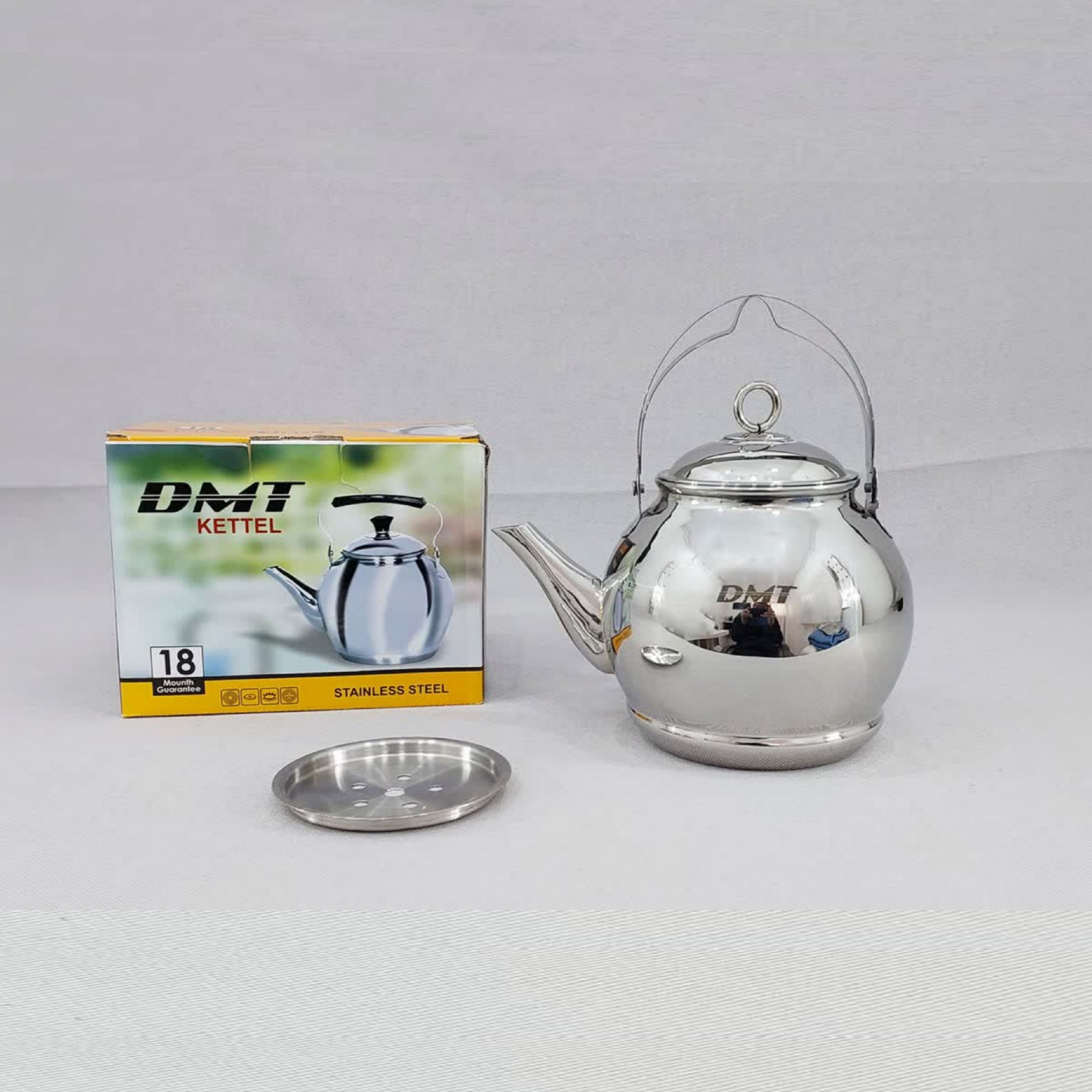 کتری استیل 3 لیتری برند DMT