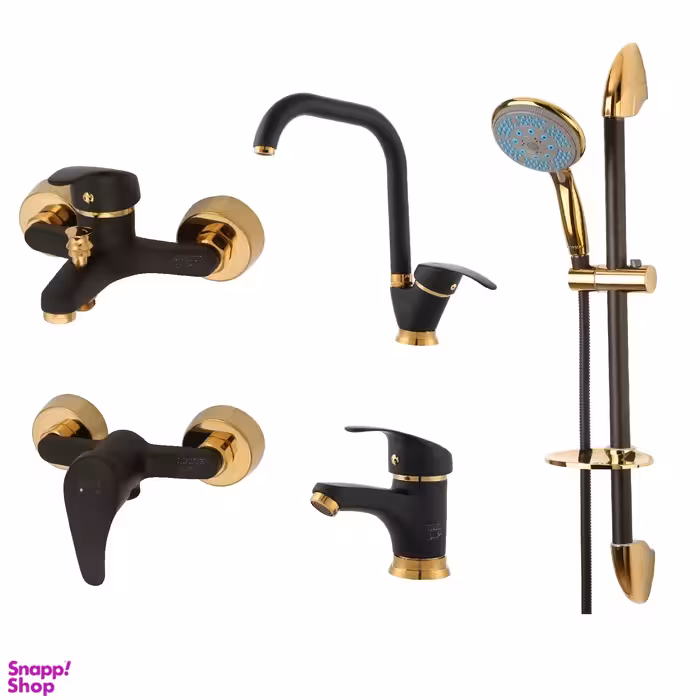 ست شیرآلات فاخته مدل ماهان MT مجموعه 5 عددی