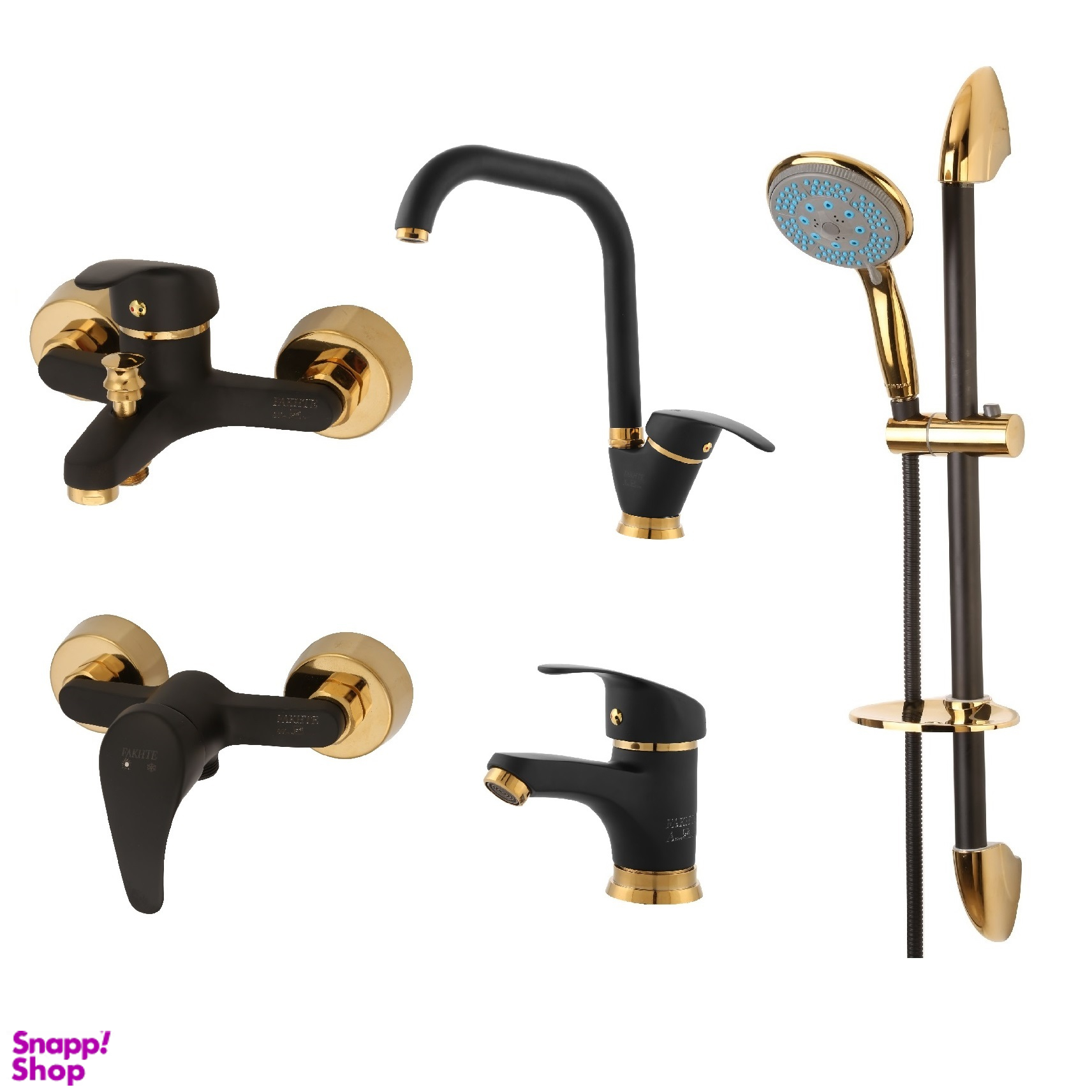 ست شیرآلات فاخته مدل ماهان MT مجموعه 5 عددی