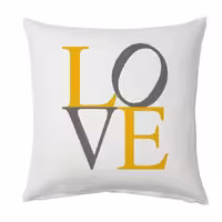 کاور کوسن کراس‌ماه طرح Love  سایز 40 در 40 سانتی کد c2053