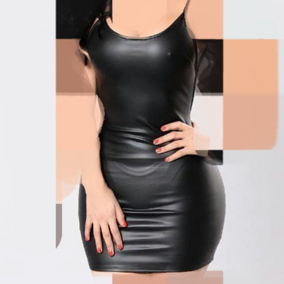 لباس فانتزی چرم زنانه