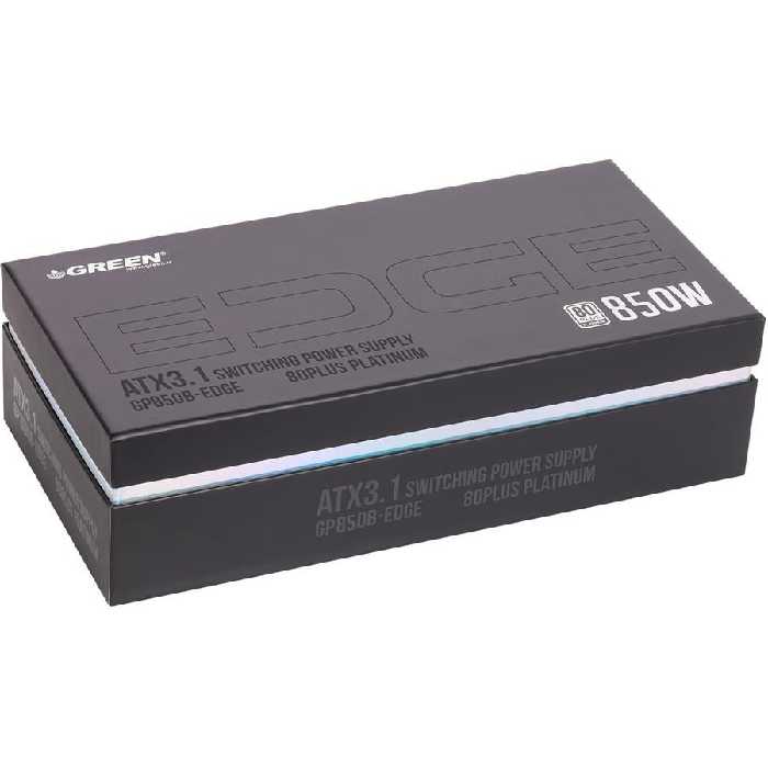 منبع تغذیه کامپیوتر گرین مدل GP850B-EDGE با توان 850 وات