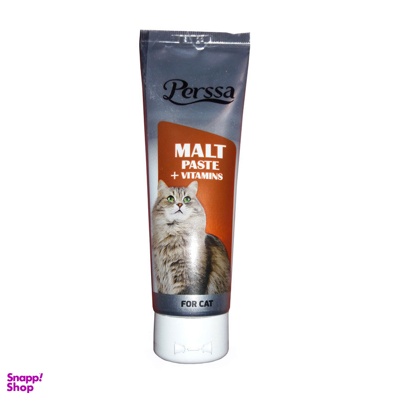 خمیر مالت گربه پرسا مدل Malt Paste Vitamins حجم 100 میلی لیتر