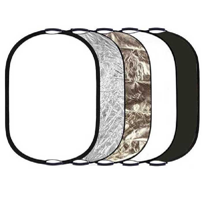 رفلکتور تلفیقی 5 کاره وسکات دسته دار 80×120 سانتی متر Westcott Mix Reflector 5in1 80×120cm