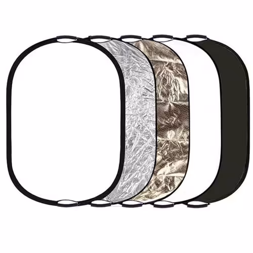 رفلکتور تلفیقی 5 کاره وسکات دسته دار 80×120 سانتی متر Westcott Mix Reflector 5in1 80×120cm