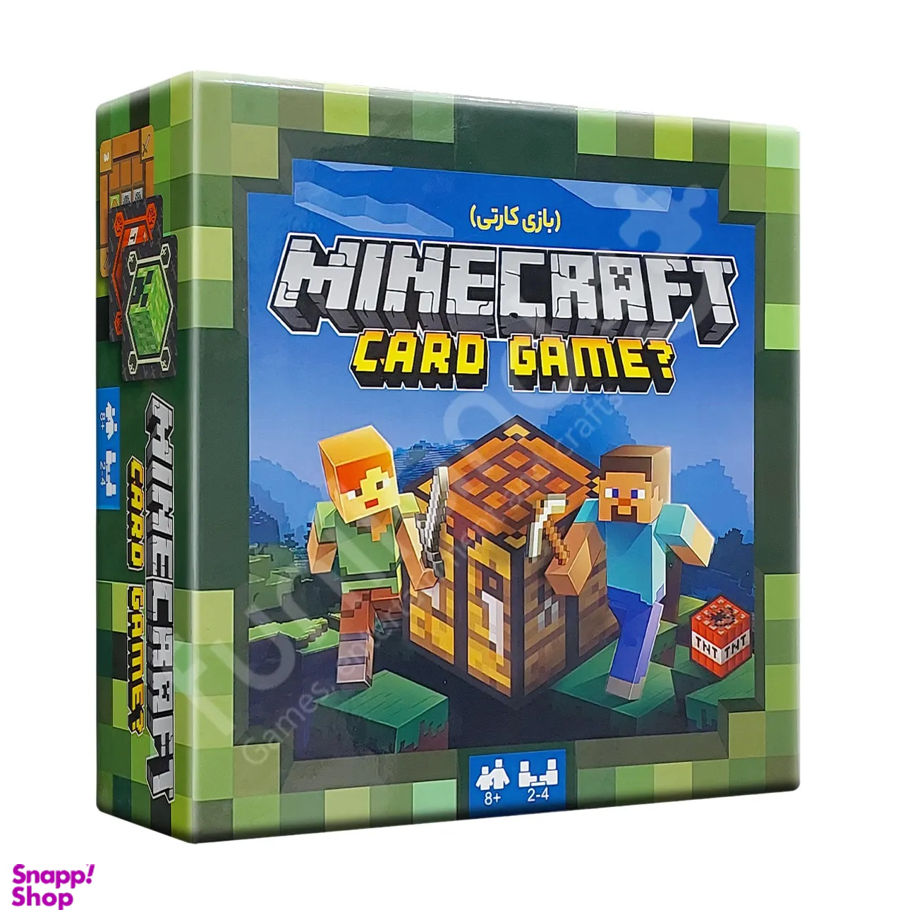 بازی فکری ماینکرفت کارتی ذهن زیبا
